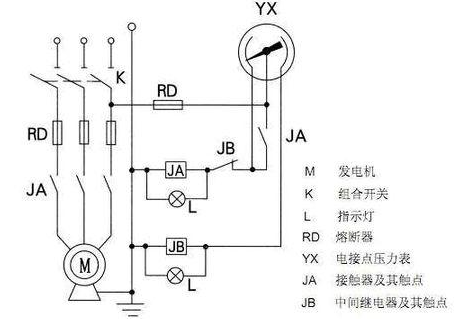 電接點(diǎn)壓力表220V接線圖.png