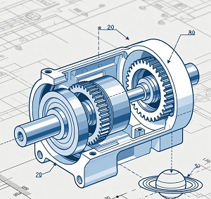 微型擺線針輪減速機輸入軸與步進電機怎么對齊？